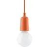 Lampa wisząca DIEGO 1 pomarańczowy